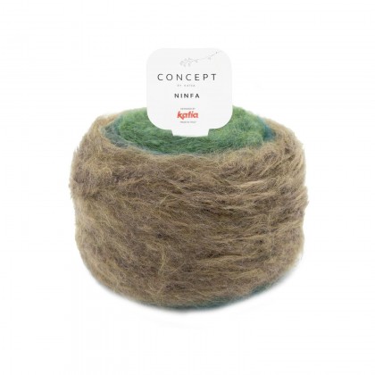 NINFA - CONCEPT - MARRÓN/ CANARD/ VERDE (204)