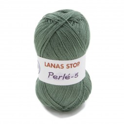 PERLÉ-5 - LANAS STOP - VERDE BOTELLA (43)