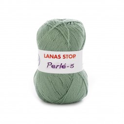 PERLÉ-5 - LANAS STOP - VERDE PÁLIDO (28)