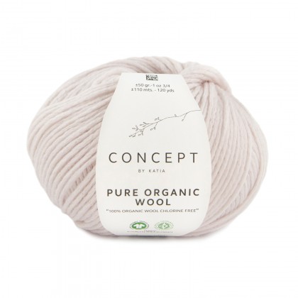 PURE ORGANIC WOOL - CONCEPT - BEIGE ROSADO (55)