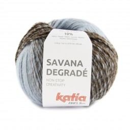 SAVANA DEGRADÉ - AZULES/ MARRÓN (105)