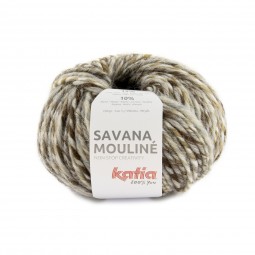 SAVANA MOULINÉ - BEIGE/ GRIS/ MARRÓN (206)