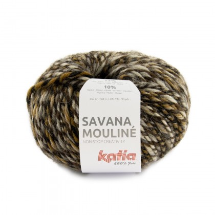 SAVANA MOULINÉ - MARRONES (201)