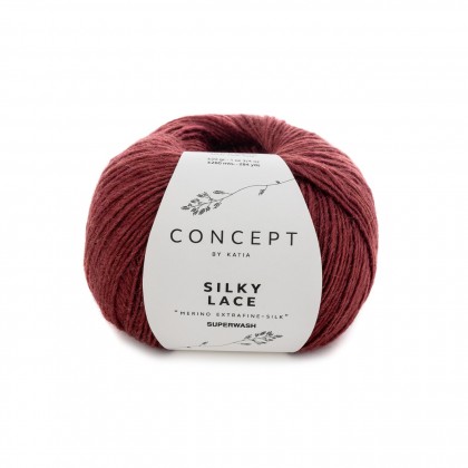 SILKY LACE - CONCEPT - GRANATE (176)