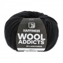 HAPPINESS - WOOLADDICTS - BLACK (0004)