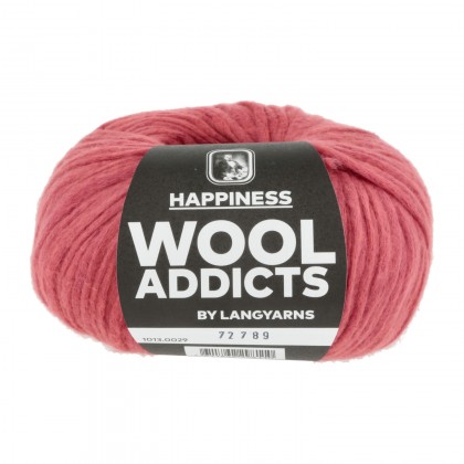 HAPPINESS - WOOLADDICTS - CORAL (0029)