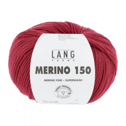 MERINO 150 - FEUERROT (0160)