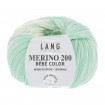 MERINO 200 BÉBÉ COLOR - MINT/ ECRU (0458)
