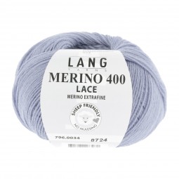 MERINO 400 LACE - JEANS HELL (0034)
