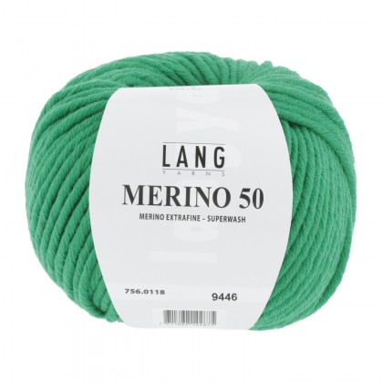 MERINO 50 - GRASGRÜN (0118)