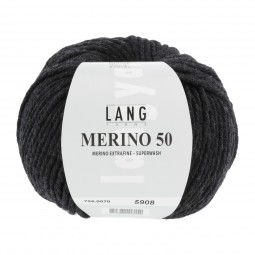 MERINO 50 - MELANGE ANTHRAZIT (0070)