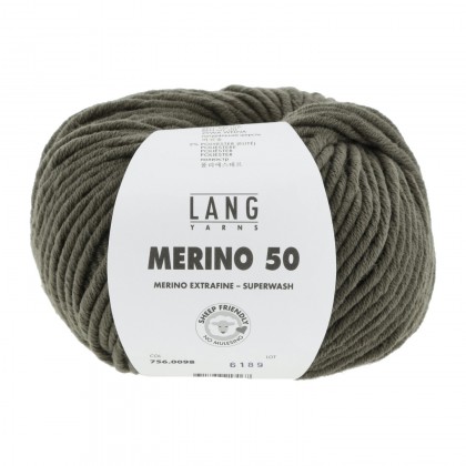 MERINO 50 - OLIVE (0098)