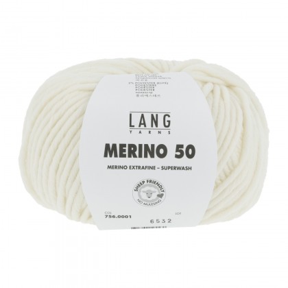 MERINO 50 - WEISS (0001)