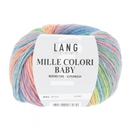 MILLE COLORI BABY - PASTELL/ LACHS/ MINT (0153)