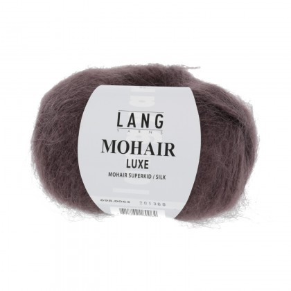 MOHAIR LUXE - BORDEAUX (0063)