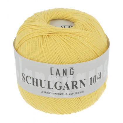 SCHULGARN 10/4 - GELB (0013)