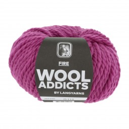 FIRE - WOOLADDICTS - HOT PINK (0085)