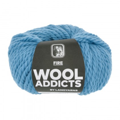 FIRE - WOOLADDICTS - TURQUOISE (0072)