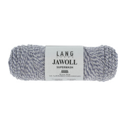 JAWOLL - BLAU/ HELLGRAU MOULINE (0151)