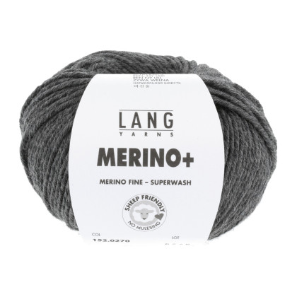 MERINO+ - DUNKELGRAU MELANGE (0270)