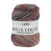 MILLE COLORI SOCKS & LACE LUXE - DUNKELROT (0063)