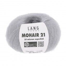 MOHAIR 21 - SILBER (0023)