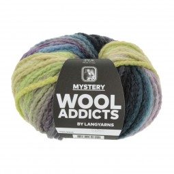 MYSTERY - WOOLADDICTS - LILAC/ BLUE/ GREEN (0003)