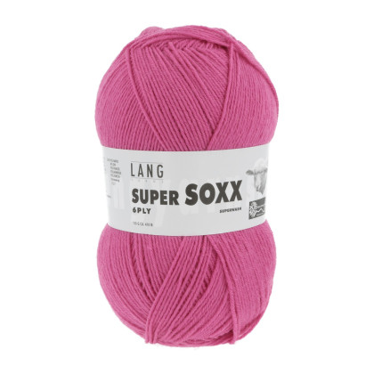 SUPER SOXX 6-FACH/6-PLY - AZALEE (0084)