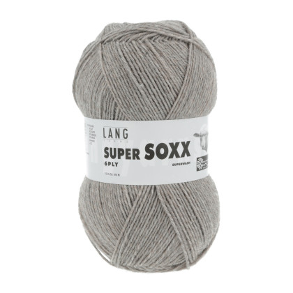 SUPER SOXX 6-FACH/6-PLY - BEIGE MELANGE (0096)