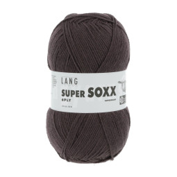 SUPER SOXX 6-FACH/6-PLY - BRAUN (0067)
