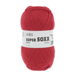SUPER SOXX 6-FACH/6-PLY - ROT (0060)