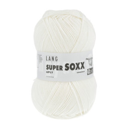 SUPER SOXX 6-FACH/6-PLY - WEISS (0001)