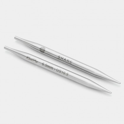 Mindful (englisch) Austauschbare Rundstricknadeln Maß: 4,5mm/13cm