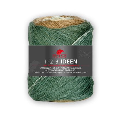 1-2-3 IDEEN - GRÜN/ BEIGE (17)