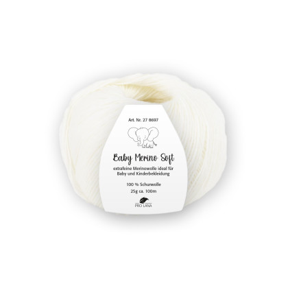 BABY MERINO SOFT - WEISS (01)