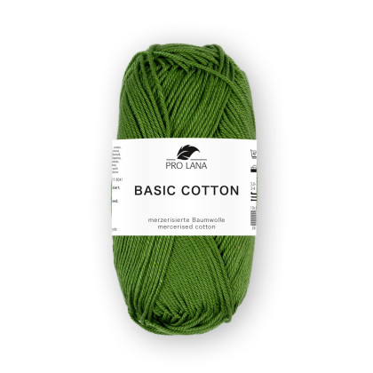 BASIC COTTON - GRASGRÜN (75)