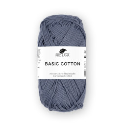 BASIC COTTON - GRAUBLAU (258)