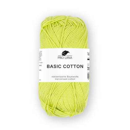 BASIC COTTON - LEUCHTGRÜN (74)