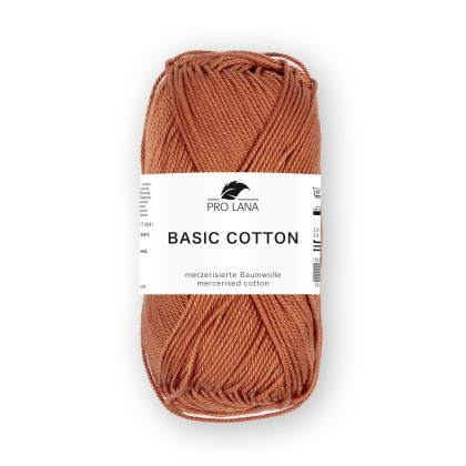 BASIC COTTON - ROSTBRAUN (25)