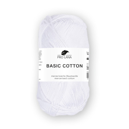 BASIC COTTON - WEISS (01)