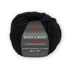 BLACK & WHITE - SCHWARZ (99)