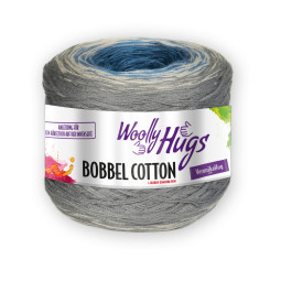 BOBBEL COTTON - Woolly Hugs - GRAU/ BLAU (67)