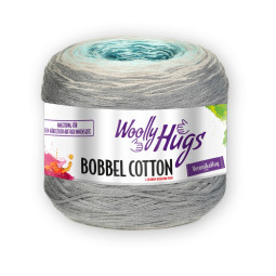 BOBBEL COTTON - Woolly Hugs - GRAU/ MINT (61)