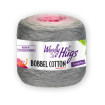 BOBBEL COTTON - Woolly Hugs - GRAU/ ROSA (62)