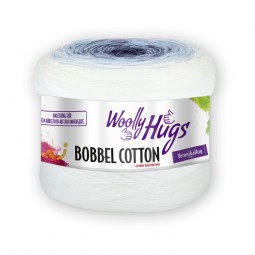 BOBBEL COTTON - Woolly Hug´s - NATUR/ HELLBLAU (57)