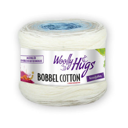 BOBBEL COTTON - Woolly Hugs - NATUR/ TÜRKIS (59)