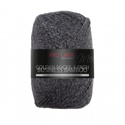 BUSINESS BAMBOO - GOLDEN SOCKS - ANTHRAZIT MELIERT (505)