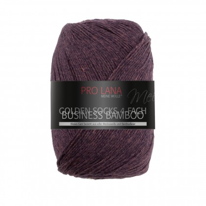 BUSINESS BAMBOO - GOLDEN SOCKS - BORDEAUX MELIERT (506)