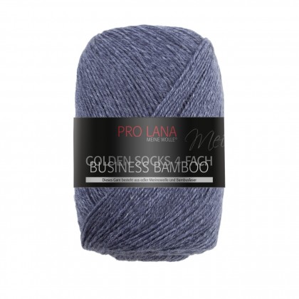 BUSINESS BAMBOO - GOLDEN SOCKS - DUNKELBLAU MELIERT (503)