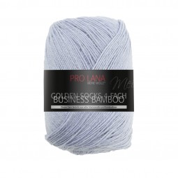 BUSINESS BAMBOO - GOLDEN SOCKS - HELLBLAU MELIERT (501)